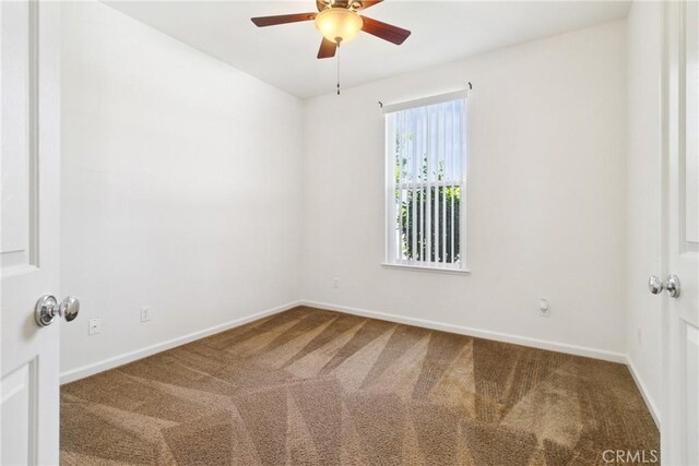 6631 Aggies Ct, Winton, CA 95388 - unfurnished room featuring carpet flooring and a ceiling fan