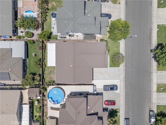 6631 Aggies Ct, Winton, CA 95388 - aerial overview of property's location with a pool
