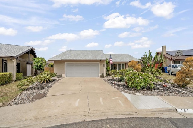 151 Camino Vista Real, Chula Vista, CA 91910 - view of front facade with a garage, concrete driveway, and stucco siding