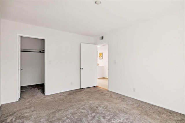 312 N Francisca Ave Unit 1, Redondo Beach, CA 90277 - unfurnished bedroom with carpet floors and a spacious closet