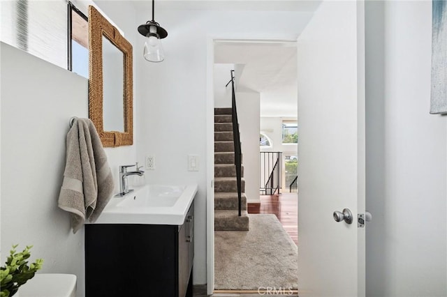 312 N Francisca Ave Unit 1, Redondo Beach, CA 90277 - bathroom featuring vanity and toilet