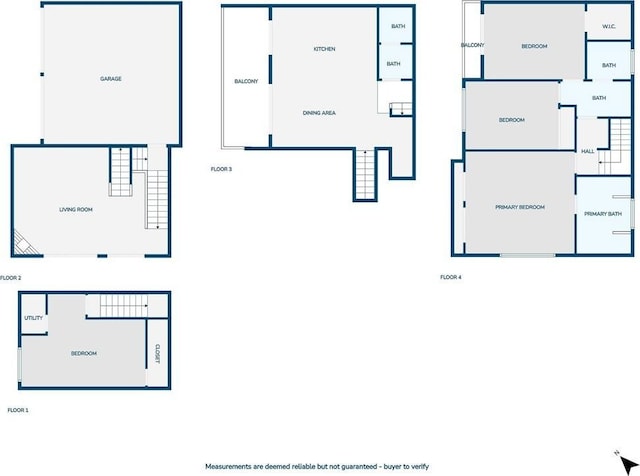312 N Francisca Ave Unit 1, Redondo Beach, CA 90277 - view of floor plan / room layout