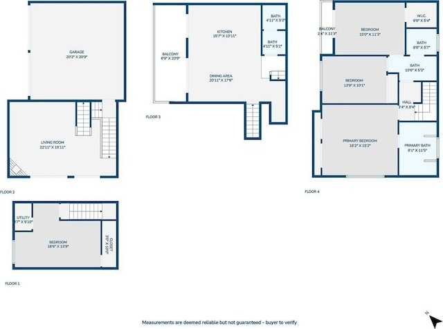 312 N Francisca Ave Unit 1, Redondo Beach, CA 90277 - view of property floor plan