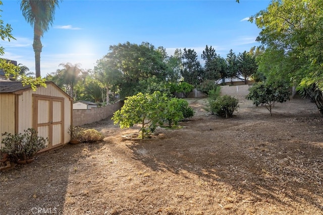 6032 Sun Knoll Cir, Yorba Linda, CA 92886 - fenced backyard featuring a storage shed