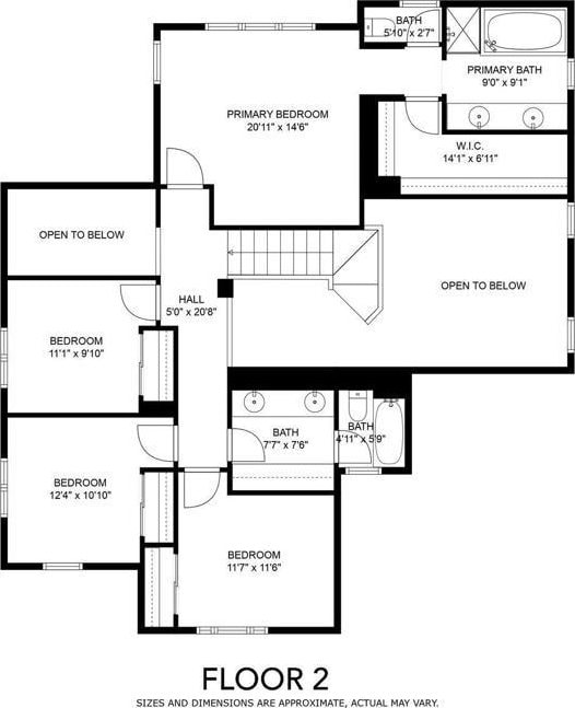 2053 Sequoia St, San Marcos, CA 92078 - view of floor plan / room layout