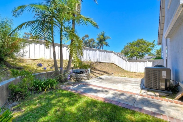 2053 Sequoia St, San Marcos, CA 92078 - fenced backyard featuring a patio
