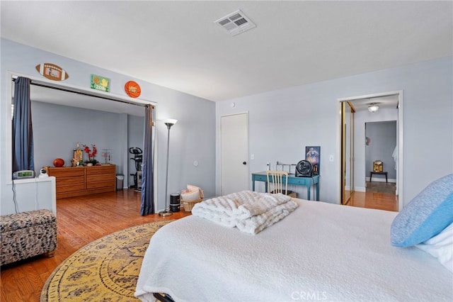 42821 15th St W Unit 4, Lancaster, CA 93534 - bedroom featuring wood finished floors