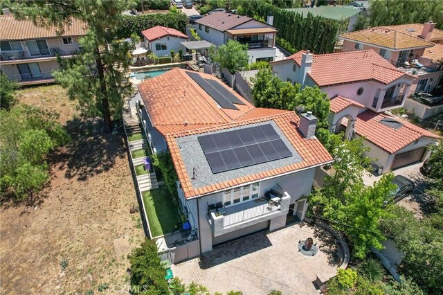 3532 Mesquite Dr, Calabasas, CA 91302 - aerial perspective of suburban area