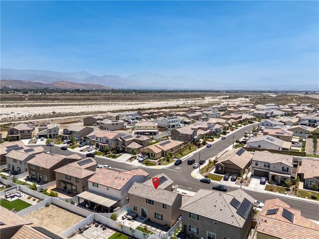 554 Cumberland Rd, Rialto, CA 92377 - aerial view of residential area with a mountainous background