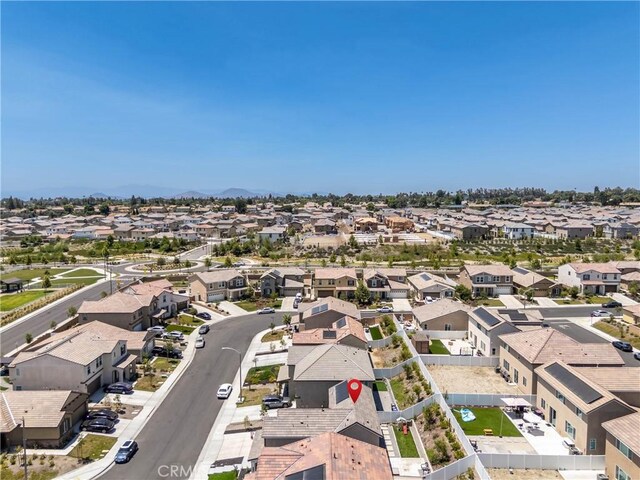 554 Cumberland Rd, Rialto, CA 92377 - aerial perspective of suburban area with mountains