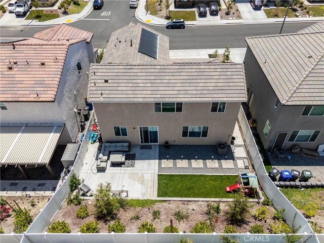554 Cumberland Rd, Rialto, CA 92377 - view from above of property