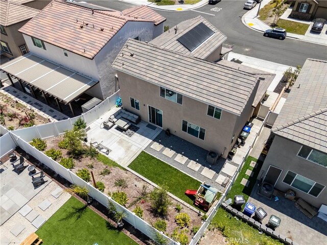 554 Cumberland Rd, Rialto, CA 92377 - aerial view of property and surrounding area
