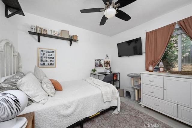 23317 Badger Creek Ln, Menifee, CA 92587 - bedroom with ceiling fan