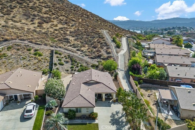 23317 Badger Creek Ln, Menifee, CA 92587 - aerial view of residential area with a mountain backdrop