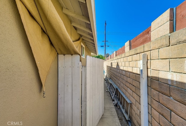 8192 Ashgrove Dr, La Mirada, CA 90638 - exterior view of stucco siding
