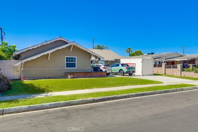 8192 Ashgrove Dr, La Mirada, CA 90638 - ranch-style house with stucco siding and driveway
