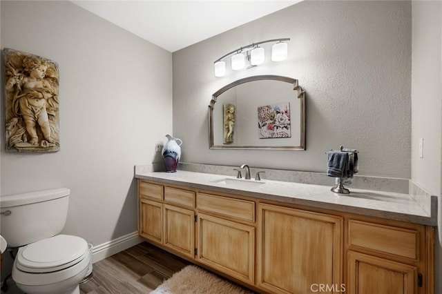 1624 Alessandro Rd, Redlands, CA 92373 - bathroom featuring wood finished floors and vanity