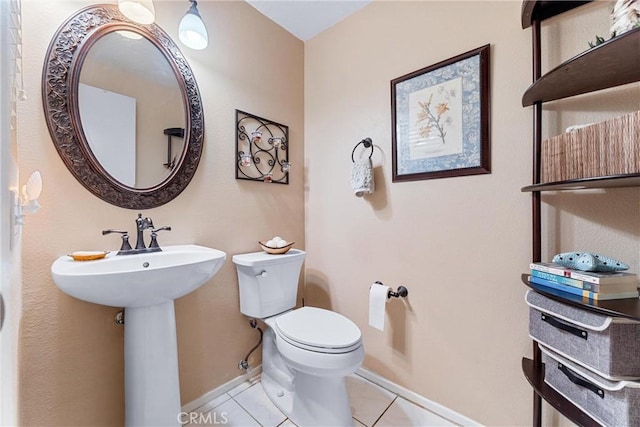 861 Shade Tree Way, Corona, CA 92878 - half bathroom featuring tile patterned flooring and toilet