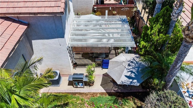 861 Shade Tree Way, Corona, CA 92878 - view from above of property