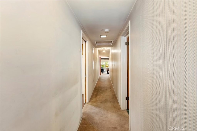 8356 Duarte Rd, San Gabriel, CA 91775 - hallway featuring light colored carpet