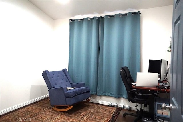 18347 Saticoy St Unit 33, Reseda, CA 91335 - home office with baseboards