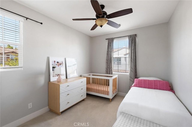 5 Zacate St, Rancho Mission Viejo, CA 92694 - bedroom with light colored carpet and a ceiling fan