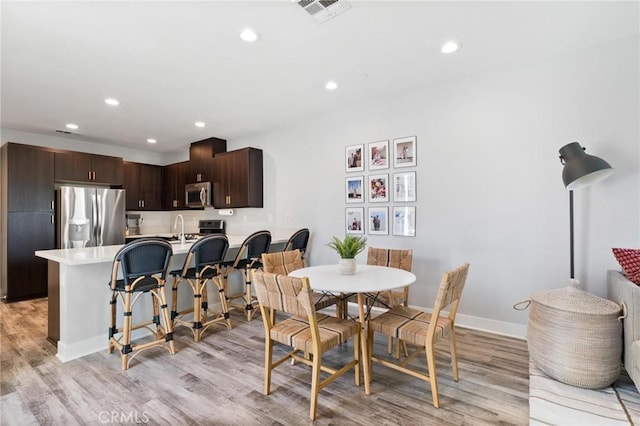 5 Zacate St, Rancho Mission Viejo, CA 92694 - dining room with recessed lighting and light wood finished floors