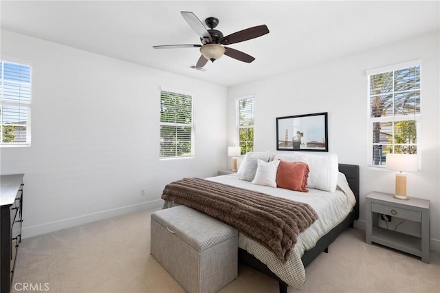 5 Zacate St, Rancho Mission Viejo, CA 92694 - bedroom featuring light colored carpet and a ceiling fan