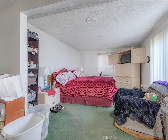 13572 Sutter Dr, Westminster, CA 92683 - carpeted bedroom with a textured ceiling