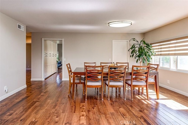 2580 Crown Way, Fullerton, CA 92833 - dining area featuring wood finished floors and baseboards