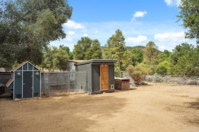 8438 Valley View Trl, Pine Valley, CA 91962 - view of yard featuring an outbuilding and exterior structure