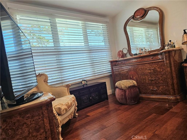 1402 Golden Rain Rd Unit 55G, Seal Beach, CA 90740 - sitting room featuring wood finished floors
