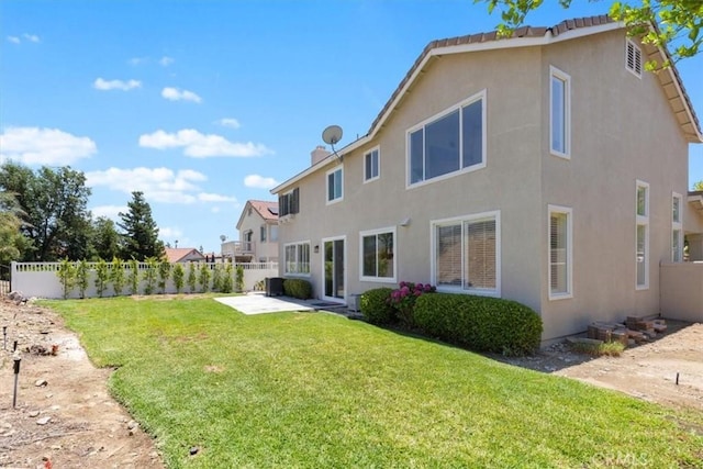14080 Crestline Pl, Rancho Cucamonga, CA 91739 - back of house with stucco siding and a patio area