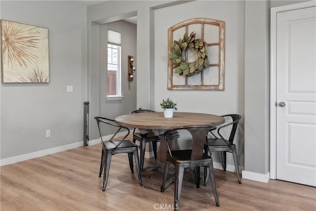 9180 Araujo Ct, Atascadero, CA 93422 - dining space featuring light wood finished floors and baseboards