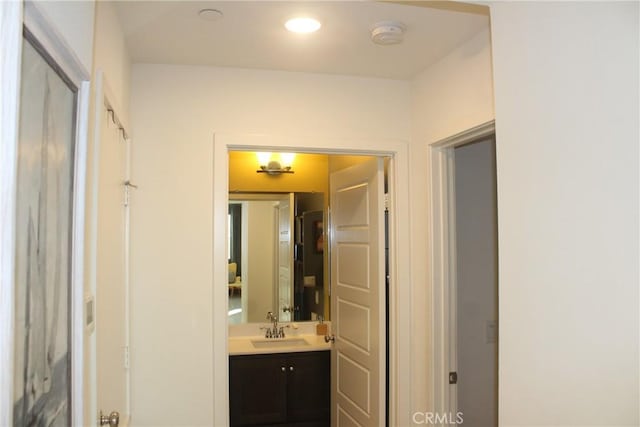 12801 N Watt Ln Unit A, Sylmar, CA 91342 - bathroom with vanity