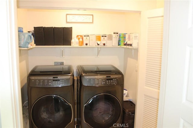 12801 N Watt Ln Unit A, Sylmar, CA 91342 - laundry room with separate washer and dryer