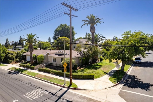10345 Encino Ave, Granada Hills, CA 91344 - view of front of home featuring a front yard