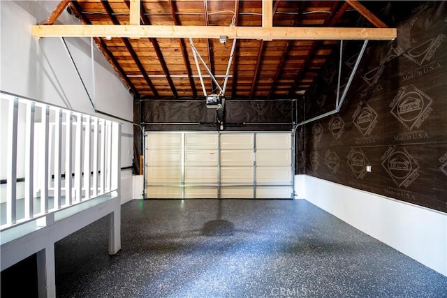 10345 Encino Ave, Granada Hills, CA 91344 - garage with a garage door opener