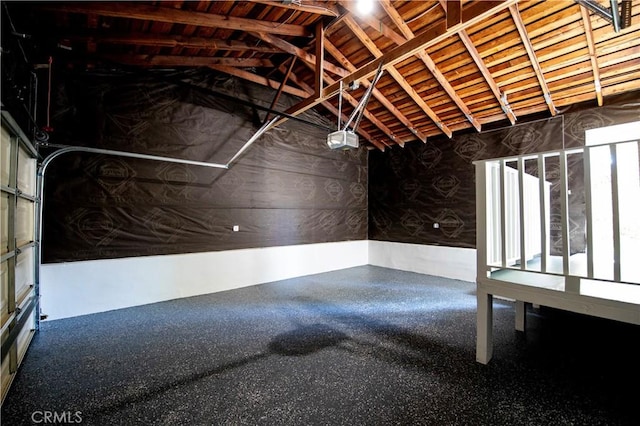 10345 Encino Ave, Granada Hills, CA 91344 - garage featuring a garage door opener