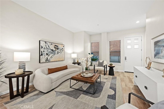 505 Falling Leaf, Monrovia, CA 91016 - living room with light wood-type flooring and recessed lighting