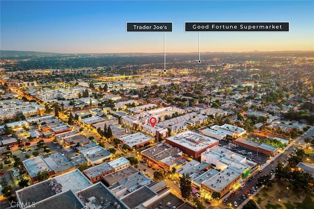 505 Falling Leaf, Monrovia, CA 91016 - aerial overview of property's location