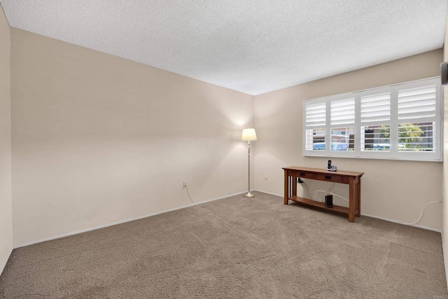 6820 Hyde Park Dr Unit A, San Diego, CA 92119 - spare room with carpet flooring and a textured ceiling