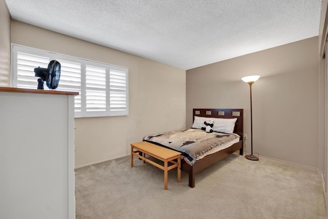 6820 Hyde Park Dr Unit A, San Diego, CA 92119 - bedroom with carpet floors and a textured ceiling