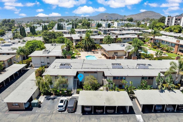 6820 Hyde Park Dr Unit A, San Diego, CA 92119 - aerial view of residential area with mountains