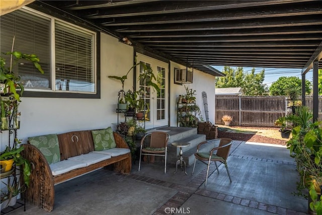 569 S Fenimore Ave, Covina, CA 91723 - view of patio / terrace featuring french doors