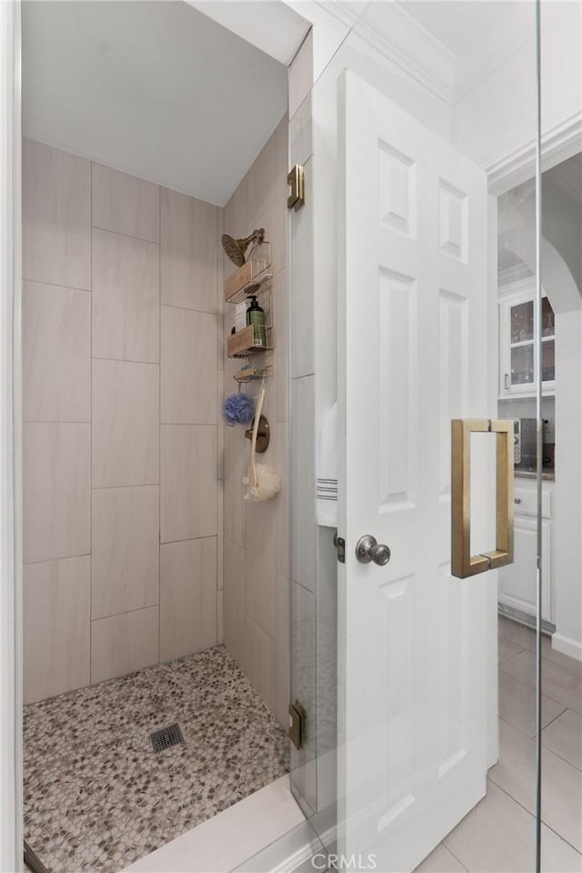 569 S Fenimore Ave, Covina, CA 91723 - full bath with tile patterned flooring and a stall shower