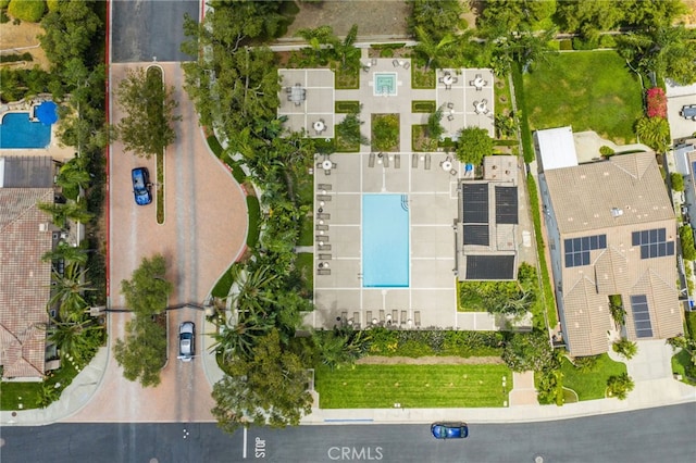 982 Camino Del Arroyo Dr Unit 49, San Marcos, CA 92078 - aerial view of a pool
