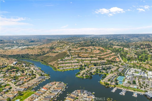 982 Camino Del Arroyo Dr Unit 49, San Marcos, CA 92078 - aerial view of property and surrounding area featuring a large body of water