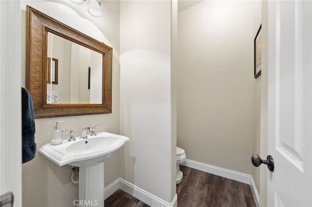982 Camino Del Arroyo Dr Unit 49, San Marcos, CA 92078 - half bath featuring wood finished floors
