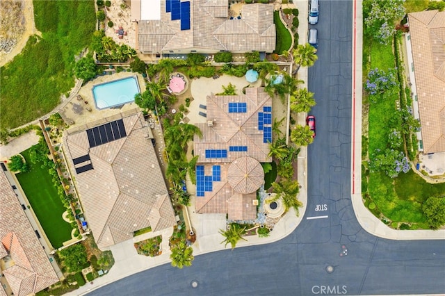 982 Camino Del Arroyo Dr Unit 49, San Marcos, CA 92078 - bird's eye view of a pool